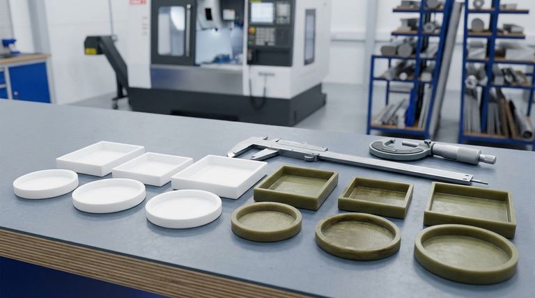 포크 부싱 제작을 위해 Turcite의 대안으로 고려된 재료는 무엇이며 그 이유는 무엇입니까? PTFE 대 아세탈의 상충 관계 파헤치기