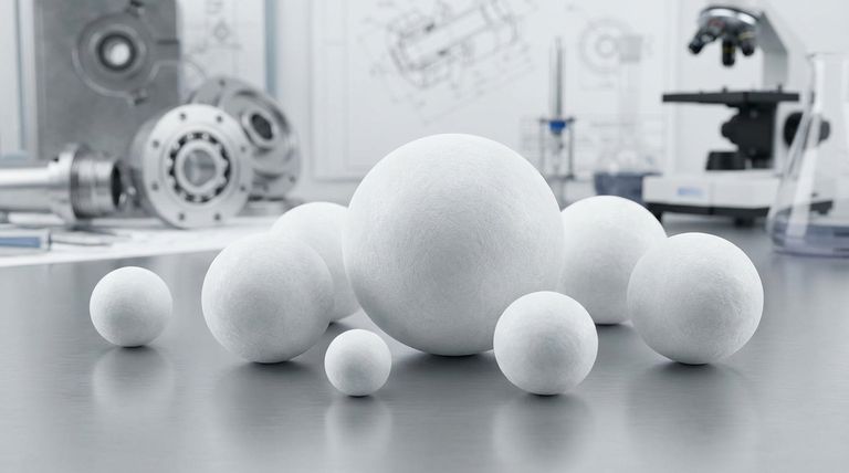 What are the typical properties of 15% glass-filled Teflon balls? Enhanced Durability for Demanding Applications