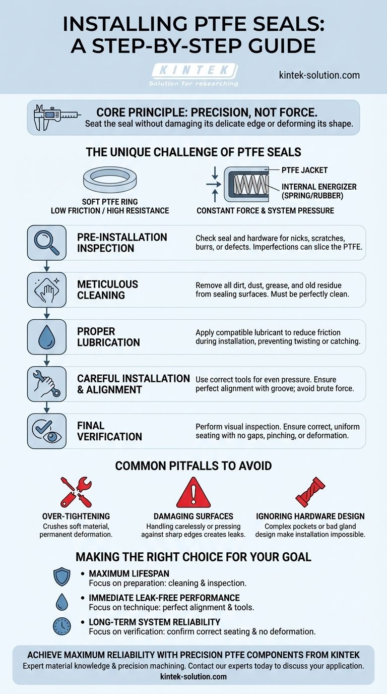 PTFE 씰 설치 단계는 무엇인가요? 누출 없는 오래 지속되는 성능을 위한 가이드 시각적 가이드