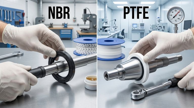 PTFE 오일 씰과 NBR 오일 씰을 유연성과 설치 용이성 측면에서 비교해 보세요. 귀하의 응용 분야에 적합한 씰을 선택하십시오.