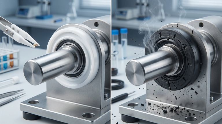 Come si confrontano i paraoli in PTFE e NBR in termini di capacità di funzionamento a secco? La guida definitiva per l'affidabilità