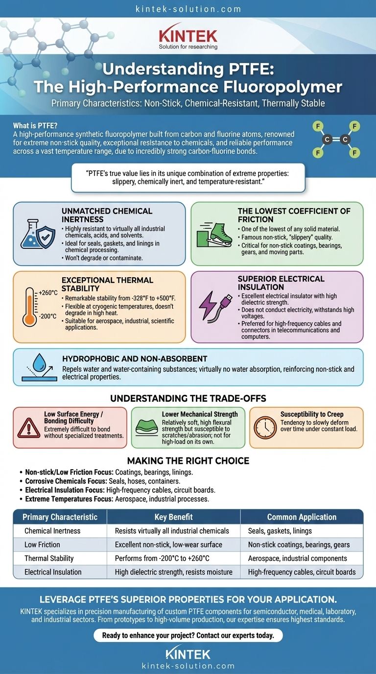 什么是PTFE及其主要特性？终极高性能聚合物 图解指南