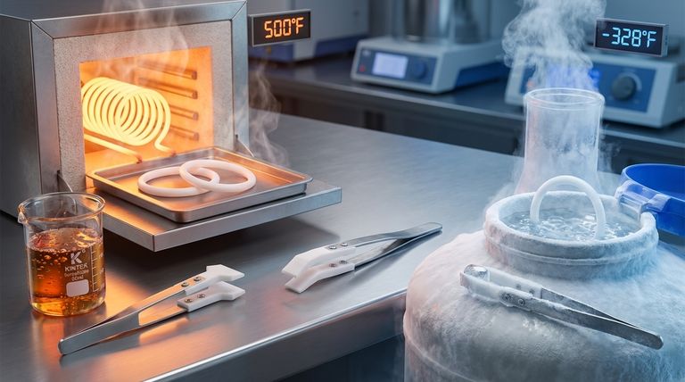 PTFE O-링이 견딜 수 있는 온도 범위는 얼마입니까? -200°C에서 260°C까지 극한의 열 성능을 확인하세요