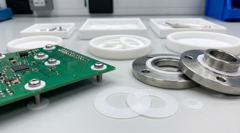 얇은 PTFE 와셔(0.2mm – 0.5mm)의 일반적인 용도는 무엇입니까? 씰링, 마찰 및 절연 문제를 해결하십시오