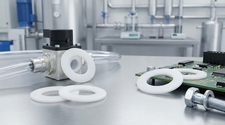 중간 두께 PTFE 와셔(0.7mm – 1.5mm)는 어떤 용도에 적합합니까? 씰링, 절연 및 마찰 문제를 해결하십시오.