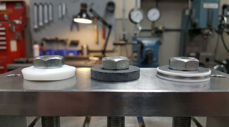 PTFE 와셔의 크리프 및 콜드 플로우에 대한 민감도를 어떻게 해결할 수 있습니까? 충전된 PTFE 또는 금속 지지대로 안정성 향상