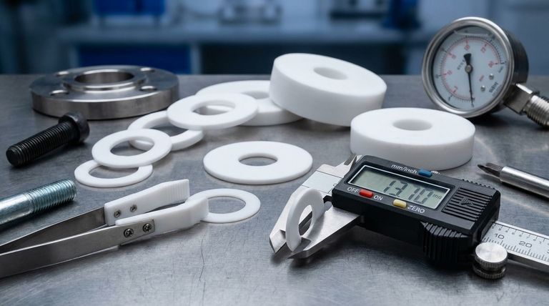 적절한 PTFE 와셔 두께는 어떻게 선택해야 할까요? 씰링, 크리프 및 압력의 균형을 맞추세요