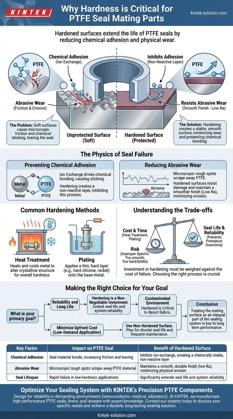 لماذا تعتبر الصلابة مهمة للأجزاء المقترنة في موانع تسرب PTFE؟ إطالة عمر الختم ومنع الفشل دليل مرئي