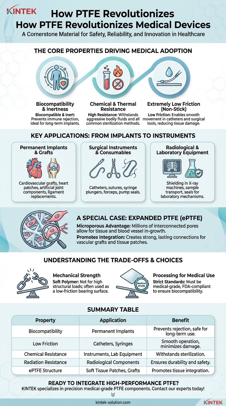 ¿Cómo se utiliza el PTFE en el campo médico? Descubra la clave de los dispositivos médicos biocompatibles Guía Visual