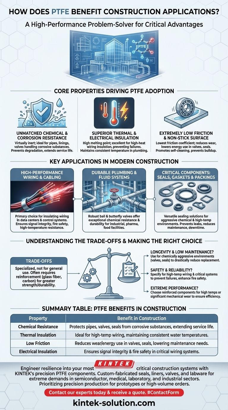 In che modo il PTFE apporta benefici alle applicazioni edili? Migliora la durata e la sicurezza in ambienti esigenti Guida Visiva