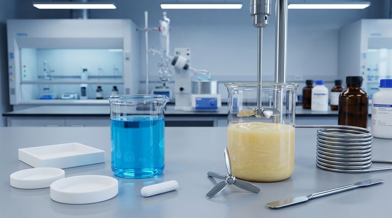 실험실 임펠러에 고려되는 주요 재료는 무엇인가요? PTFE vs. 스테인리스 스틸