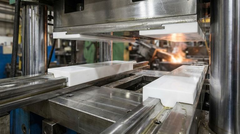 주조 산업 사례 연구에서 PTFE 마모 방지판의 이점은 무엇이었습니까? 가동 중지 시간 감소 및 생산 증대