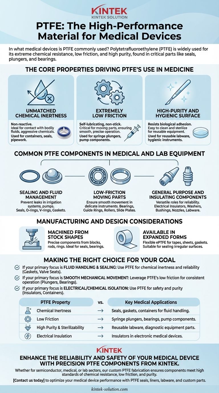 PTFE는 어떤 의료 기기에 흔히 사용됩니까? 안전과 신뢰성을 위한 필수 구성 요소 시각적 가이드