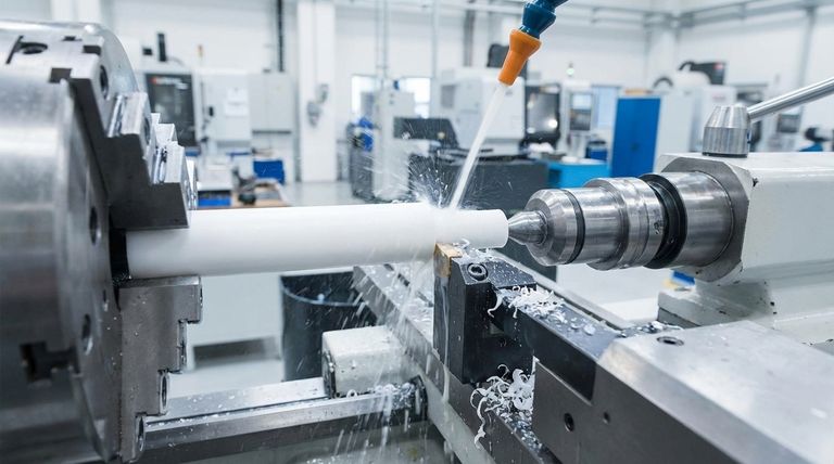 How does CNC turning work for PTFE, and what precautions are necessary? Achieve Precision Machining