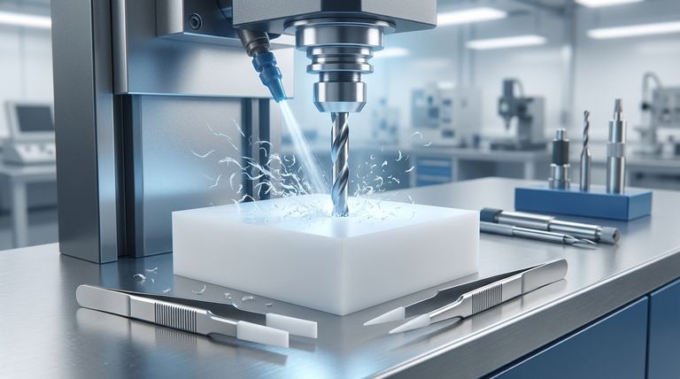 ¿Cuáles son las mejores prácticas para taladrar y roscar PTFE? Logre un mecanizado limpio y preciso