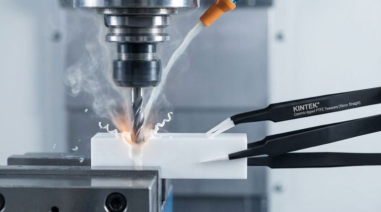 PTFE의 낮은 열전도율이 가공에 어떤 영향을 미치나요? 정밀 부품을 위한 열 관리 마스터하기