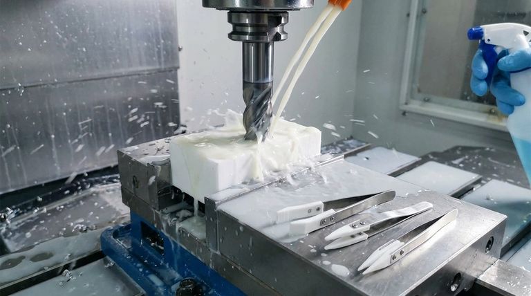 PTFE 가공 시 권장되는 냉각 및 윤활 기술은 무엇입니까? 정밀 부품을 위한 열 제어 마스터하기