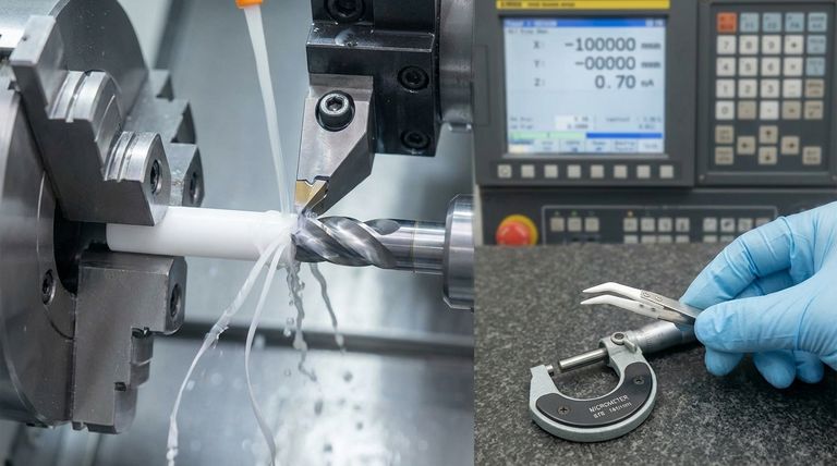 Quali sono i parametri di lavorazione ottimali per il PTFE? Ottenere precisione ed evitare la deformazione