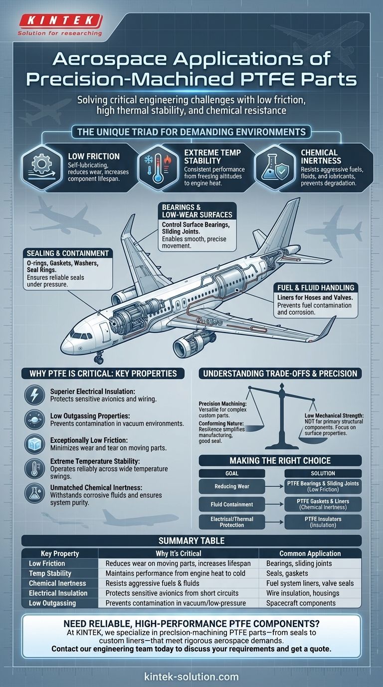 정밀 가공된 PTFE 부품의 항공우주 분야 응용 분야는 무엇인가요? 혹독한 환경에서 최고의 성능을 달성하세요 시각적 가이드