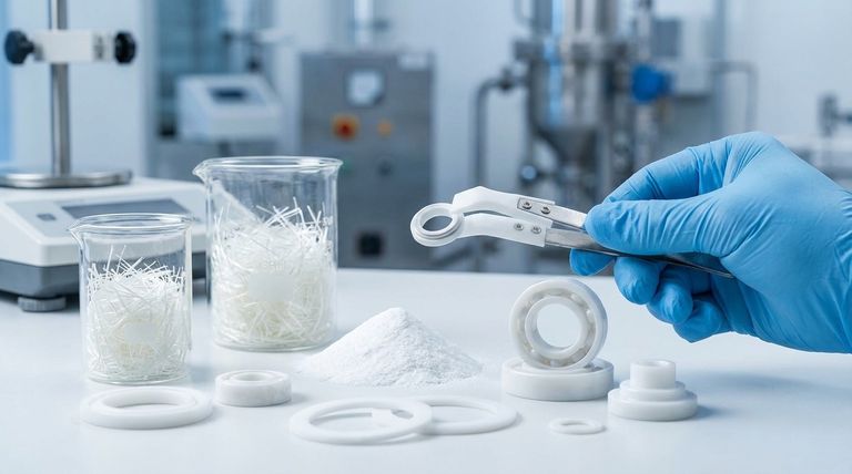 유리 충전 PTFE에 사용되는 유리 유형은 무엇인가요? 우수한 성능을 위한 확실한 답변