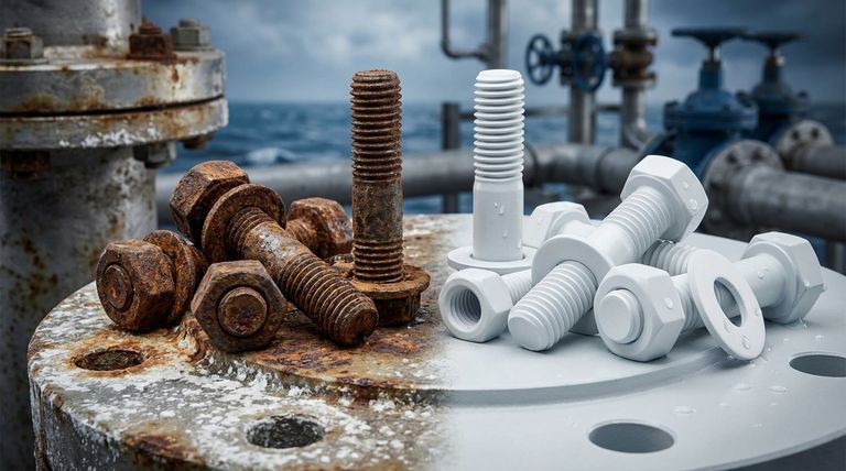 In che modo il rivestimento in PTFE migliora la resistenza alla corrosione nei elementi di fissaggio? Ottieni una protezione senza pari in ambienti difficili