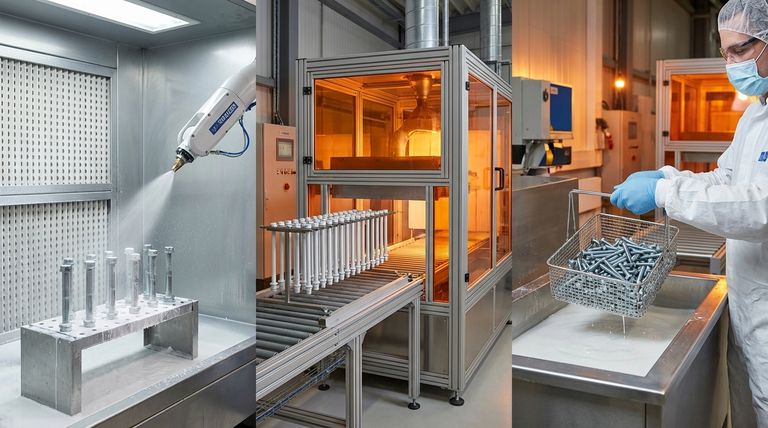 Quelles méthodes sont utilisées pour appliquer les revêtements PTFE sur les fixations ? Revêtement par immersion par rapport au revêtement par pulvérisation expliqué