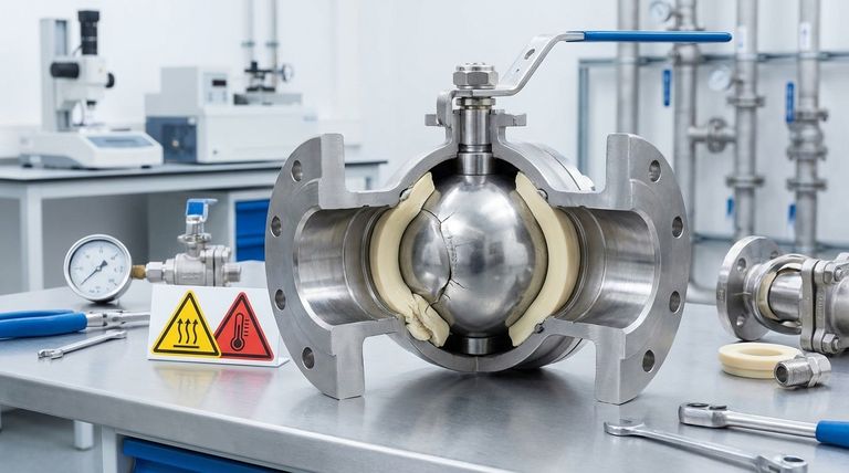 Quali sono i limiti del PTFE nelle applicazioni delle sedi delle valvole a sfera? Evitare guasti costosi delle guarnizioni