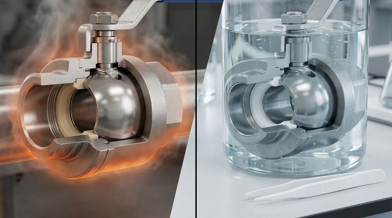 볼 밸브 시트에 PEEK와 PTFE를 비교하면 어떻습니까? 귀하의 응용 분야에 적합한 재료 선택