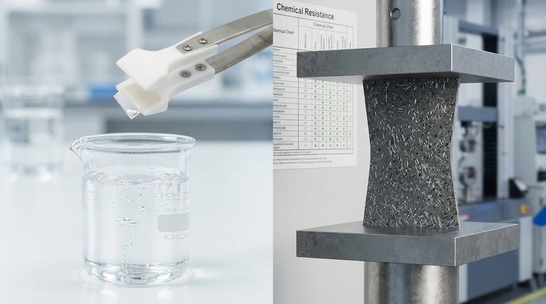 In cosa differisce il RPTFE dal PTFE in termini di reattività? Una guida alla compatibilità chimica