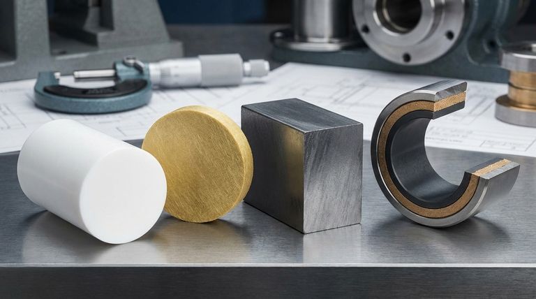 Какие существуют типы материалов Teflon, используемых в подшипниках? Выберите подходящий PTFE для вашего применения