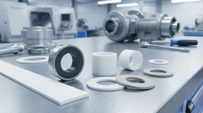 Quali sono alcuni prodotti per cuscinetti in Teflon specializzati? Una guida ai sistemi di materiali e alle forme