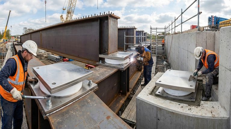 PTFE 슬라이드 베어링의 설치 방법은 무엇입니까? 귀하의 구조에 적합한 방법을 선택하십시오