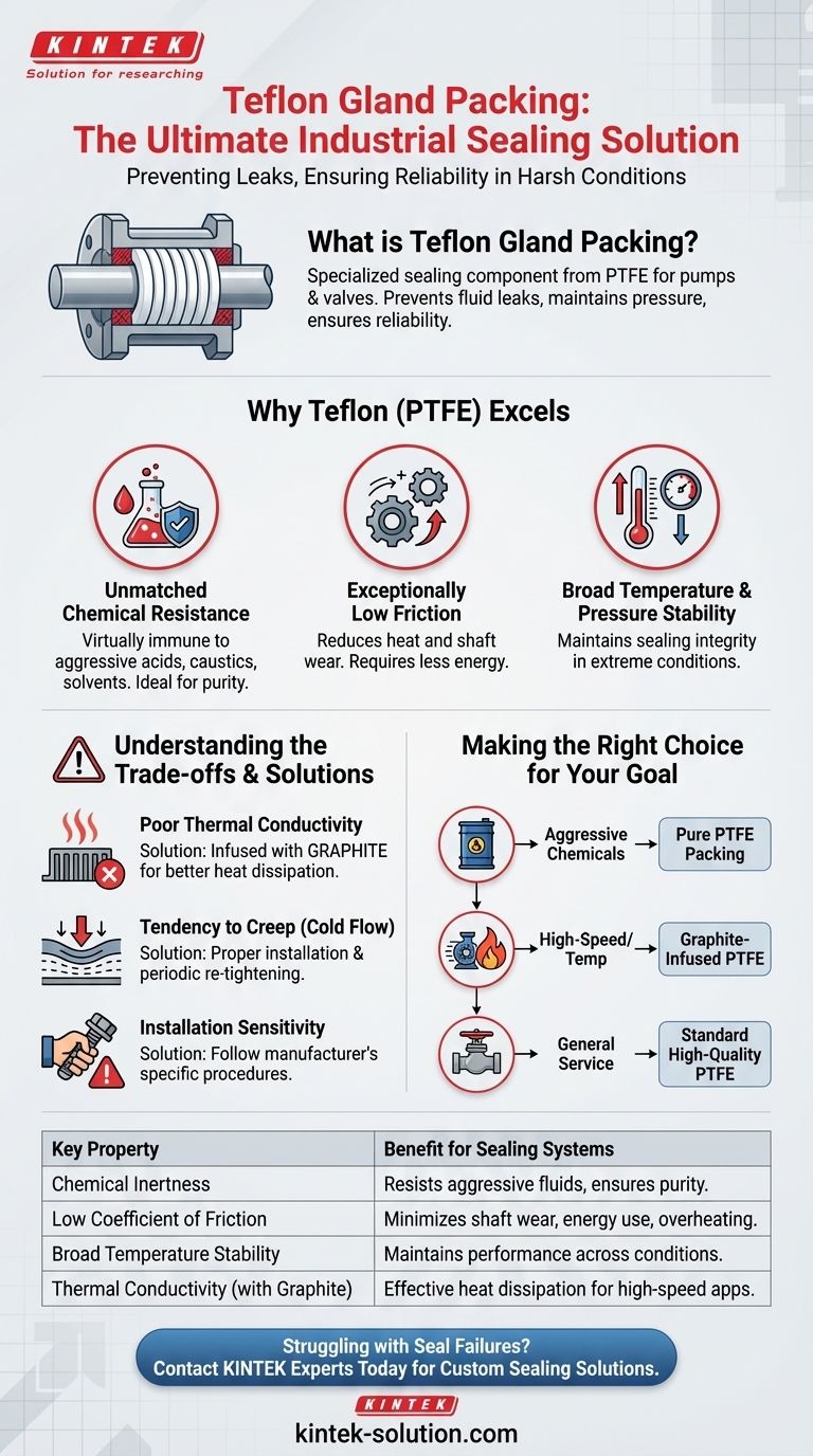 O que é gaxeta de Teflon e por que ela é importante? Garanta uma vedação livre de vazamentos em condições adversas Guia Visual