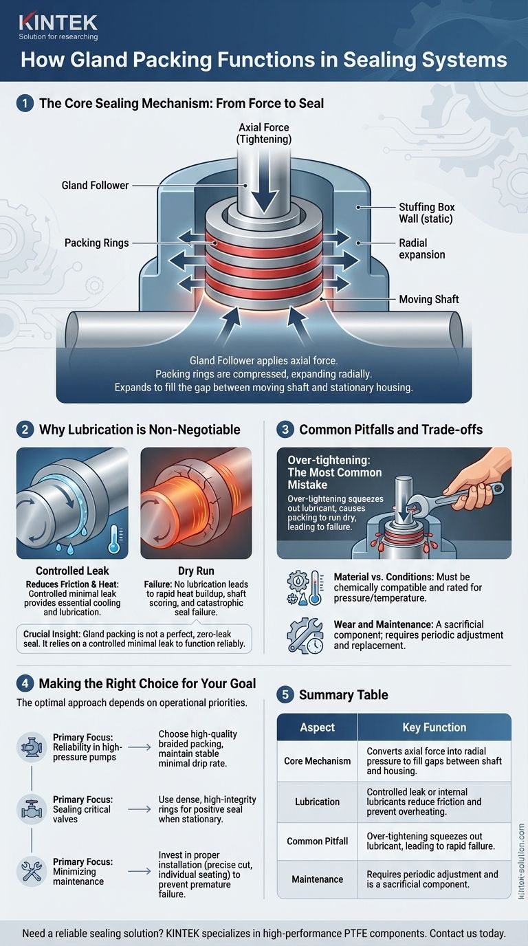 Wie funktioniert Stopfbuchspackung in Dichtungssystemen? Erzielen Sie eine zuverlässige, kontrollierte Abdichtung Visuelle Anleitung