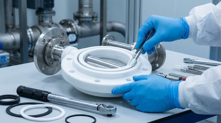 Comment réparer une fuite sur une vanne papillon en PTFE ? Un guide des solutions d'étanchéité fiables