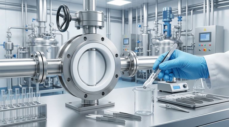 ¿Cuáles son los beneficios de las válvulas de mariposa de PTFE en aplicaciones industriales? Mejore la seguridad, la pureza y la eficiencia