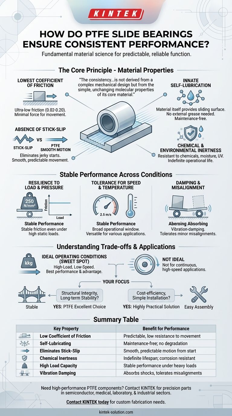 PTFE 슬라이드 베어링은 어떻게 일관된 성능을 보장할까요? 신뢰할 수 있는 무보수 운동의 과학을 알아보세요 시각적 가이드