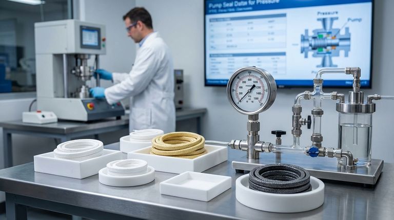 Por que as condições de pressão são importantes ao escolher gaxetas de PTFE? Garanta uma vedação confiável para o seu sistema