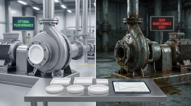 Qual é a importância de equilibrar custo e desempenho ao selecionar gaxetas de PTFE? Maximize o Tempo de Atividade e Minimize o Custo Total