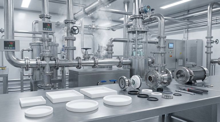 Почему уплотнения из ПТФЭ (PTFE) считаются надежным и экономически эффективным вариантом? Максимизируйте время безотказной работы и снижайте затраты