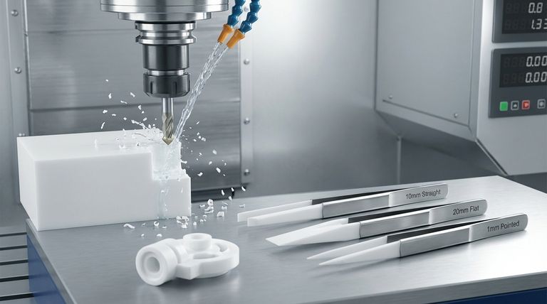 ¿Qué técnicas ayudan a minimizar el arrastre del material durante el mecanizado de Teflón? Logre piezas de PTFE limpias y precisas