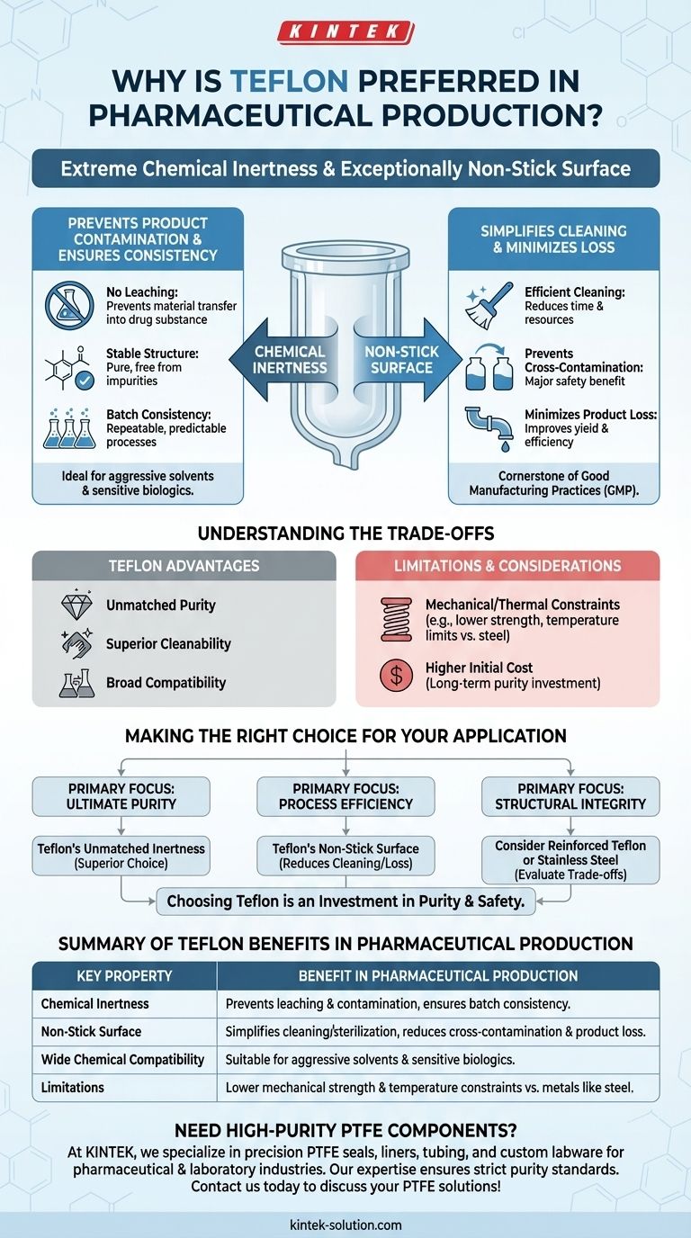 ¿Por qué se prefiere el Teflón en la producción farmacéutica? Garantice la pureza y seguridad de los medicamentos con PTFE Guía Visual