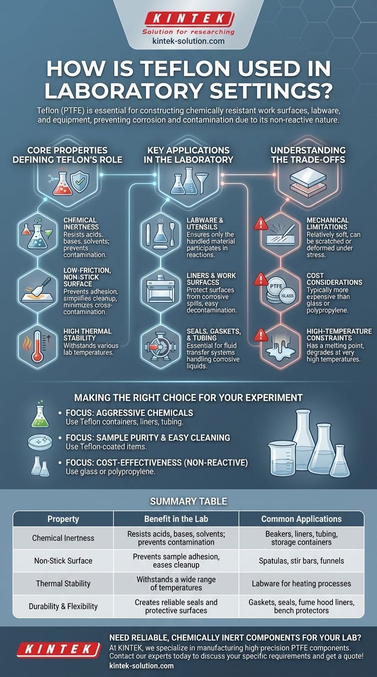 How is Teflon used in laboratory settings? Essential for Chemical Resistance and Purity Visual Guide