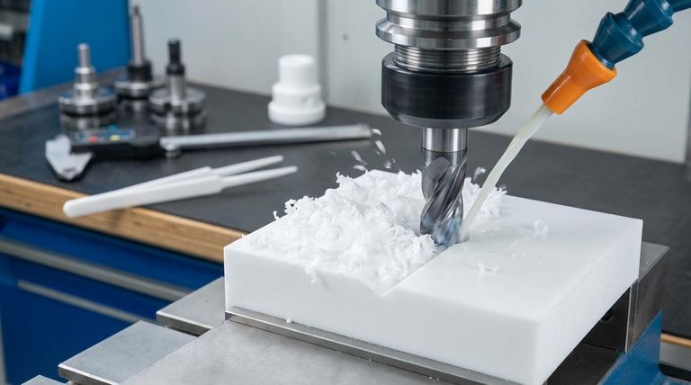 What challenges arise when machining PTFE (Teflon)? Overcome Softness, Heat, and Instability