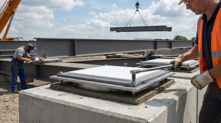 건설 프로젝트에서 PTFE 슬라이드 베어링은 어떻게 설치됩니까? 방법 및 모범 사례 가이드