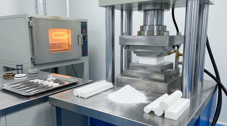 Perché lo stampaggio a compressione è preferito per determinate applicazioni in PTFE? Per guarnizioni superiori e forme grezze lavorabili