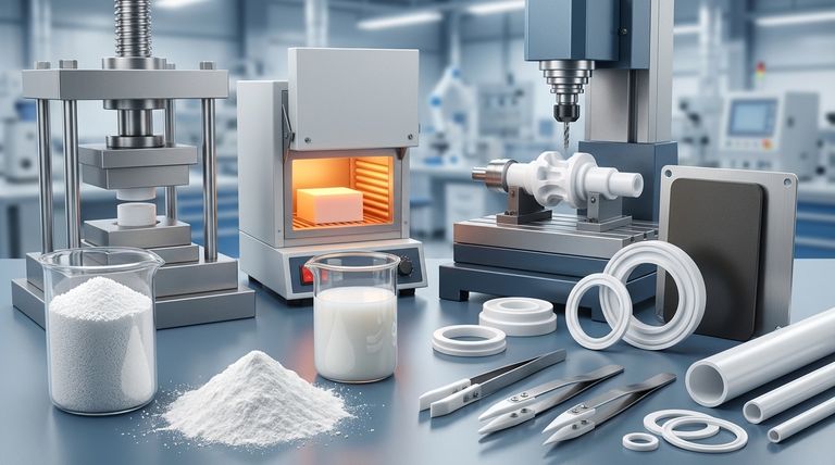 制造不同方法的PTFE有哪些能力?聚合与加工指南