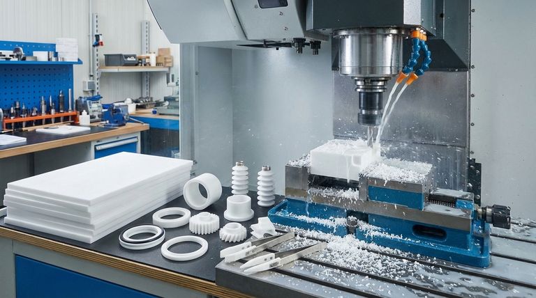 Come viene utilizzata la lavorazione CNC con lastre di plastica in Teflon per applicazioni industriali? Ottenere componenti personalizzati ad alte prestazioni