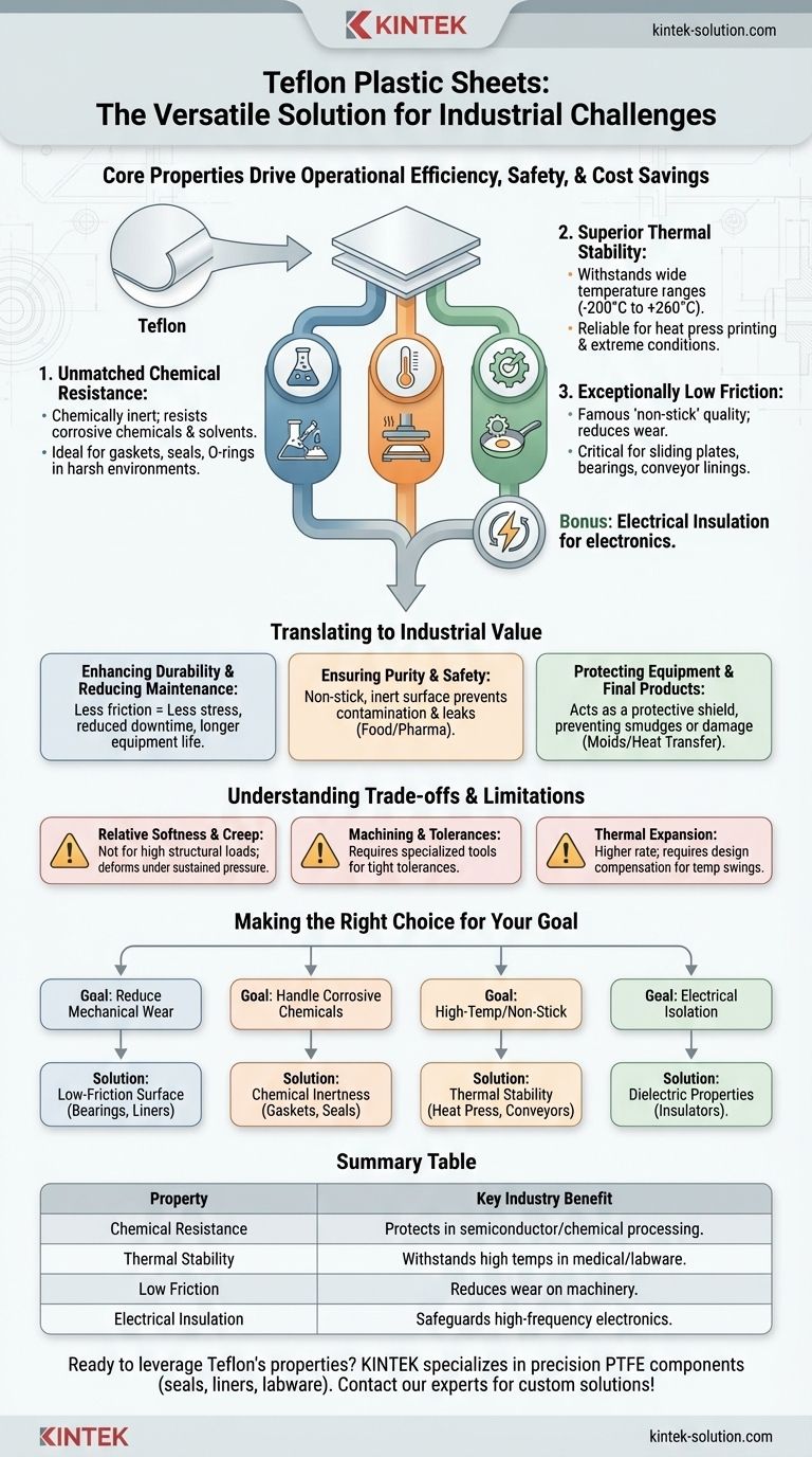 ¿Cómo beneficia la versatilidad de las láminas de plástico de teflón a diferentes industrias? Resuelve complejos desafíos de ingeniería Guía Visual