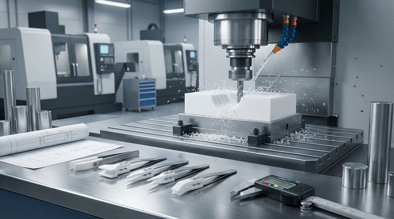 In che modo la lavorazione CNC contribuisce all'efficienza dei costi nella produzione di componenti in PTFE? Ottenere precisione e ridurre gli sprechi
